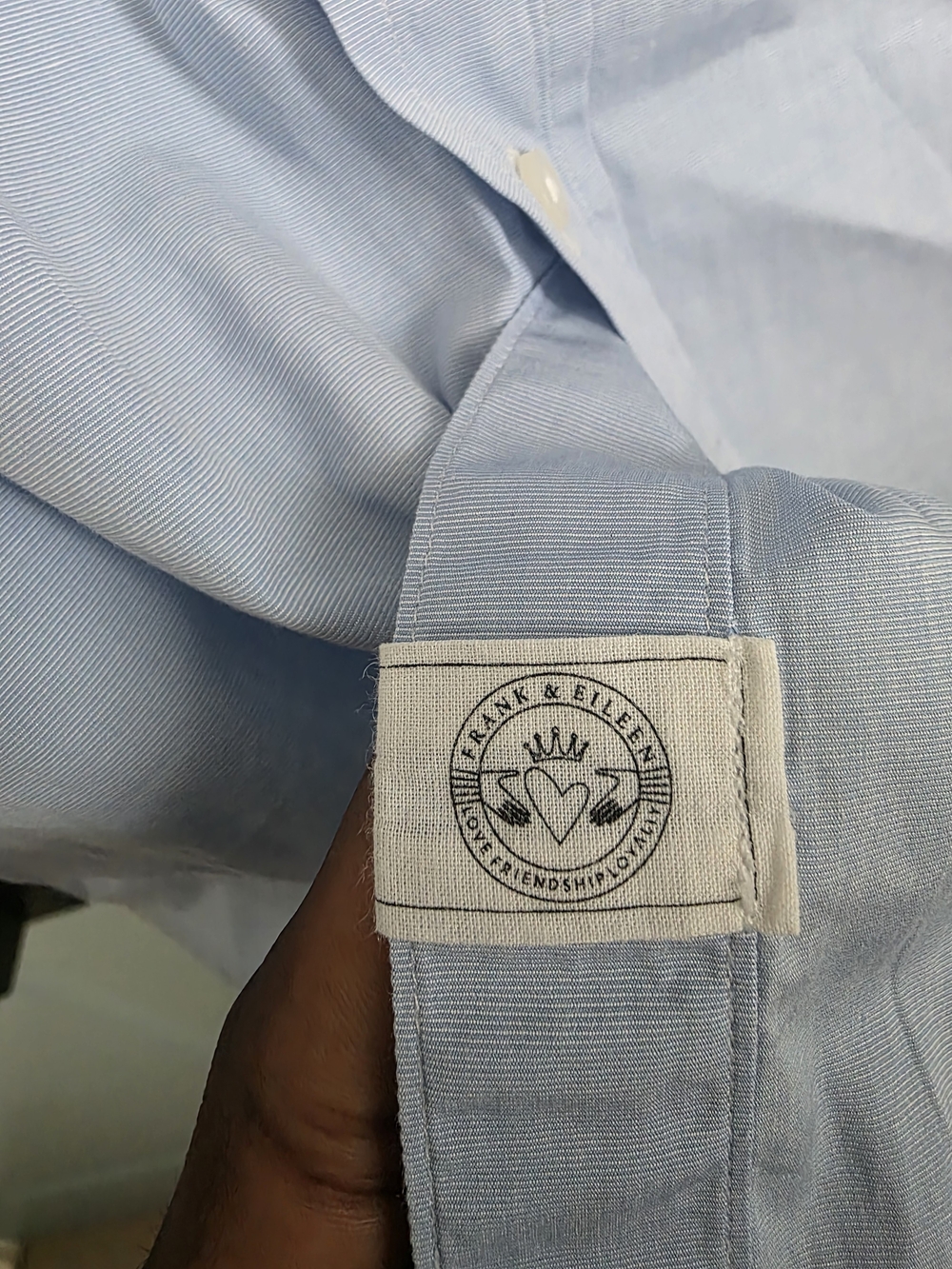 Frank & Eileen Light Blue Classic Button-Down Shirt - Picture 3 of 5